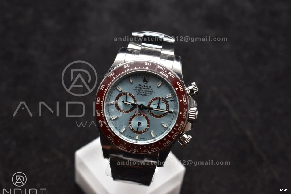 Bracelet 4131 Ice Daytona Sticks 126506 Blue Clean Asian 1:1 SS Clone Markers on 904L SS Best Edition Dial Super 904L 0327